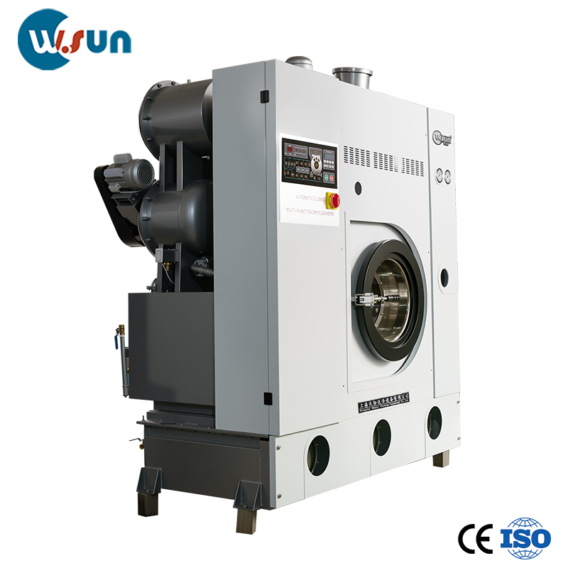 Fully enclosed automatic dry cleaning machine